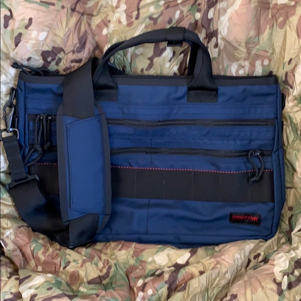 New Briefing USA Tote Liner, Midnight Blue